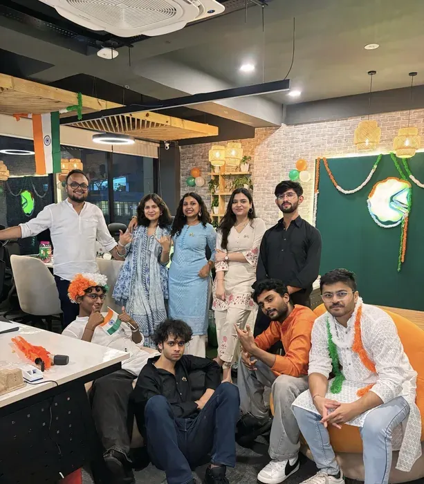 Independence Day at the Bangalore office
