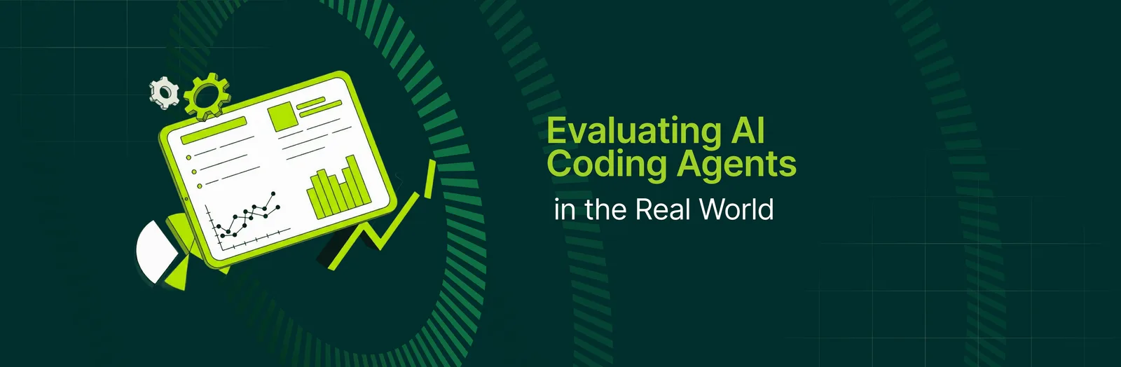 Cover art for “Evaluating AI Coding Agents in the Real World”
