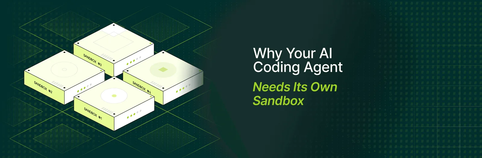 Cover art for “Why Your AI Coding Agent Needs Its Own Sandbox”